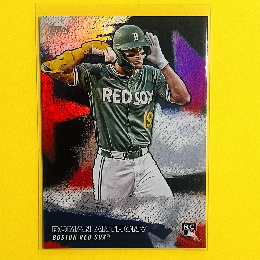 2026 Topps‎ Series 1 Roman Anthony RC Stars of MLB SMLB-25 Boston Red Sox Rookie